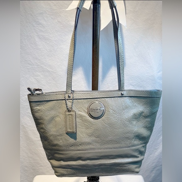Coach Handbags - Coach Olive Green Tote Bag